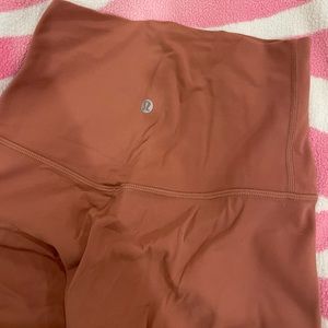 lululemon align biker shorts size 2